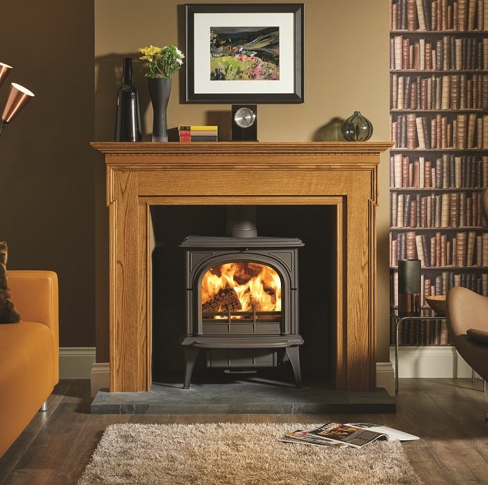 Huntingdon 40 wood burning stove by Stovax & Gazco