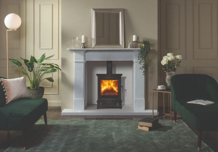 Chesterfield 5 wood burning stove by Stovax & Gazco