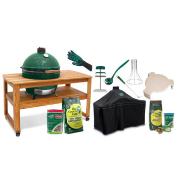 Big Green Egg Extra Large with Acacia Table bundle