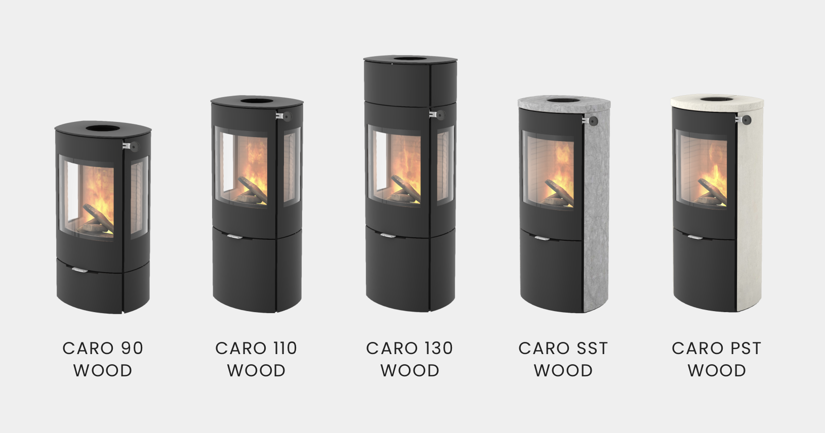 RAIS Caro Wood Burning Stove Range - Image 3
