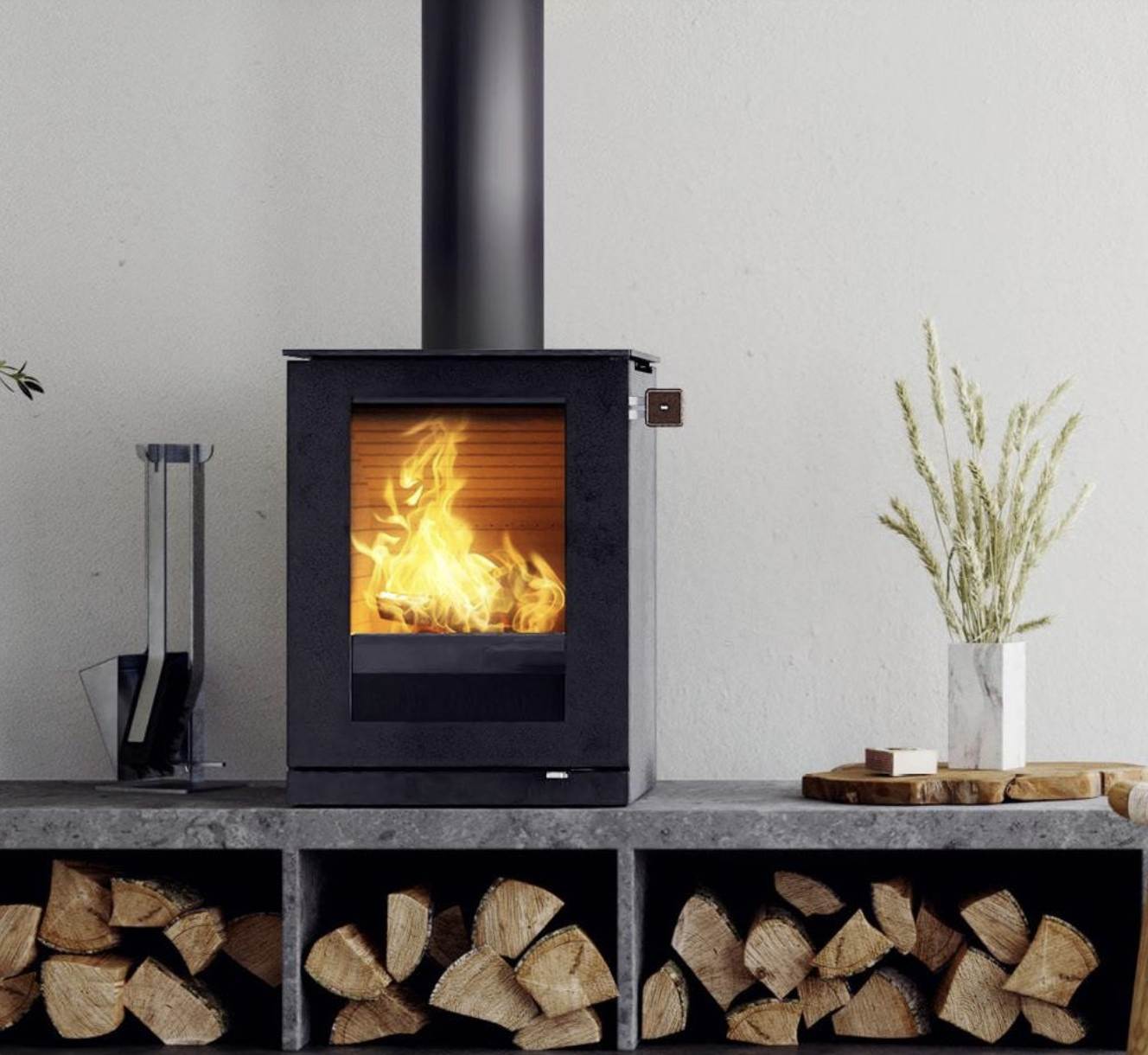 RAIS Q-TEE Wood Burning Stove Range