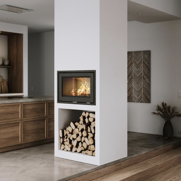 RAIS Front Facing Inset Fireplace Range