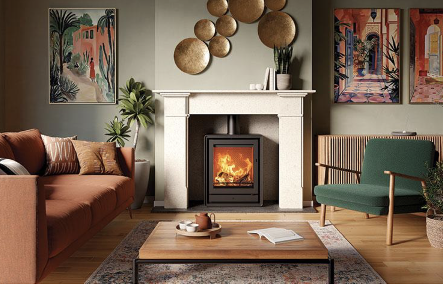 Stovax Riva2 Wood Burning Stove Range - Image 7