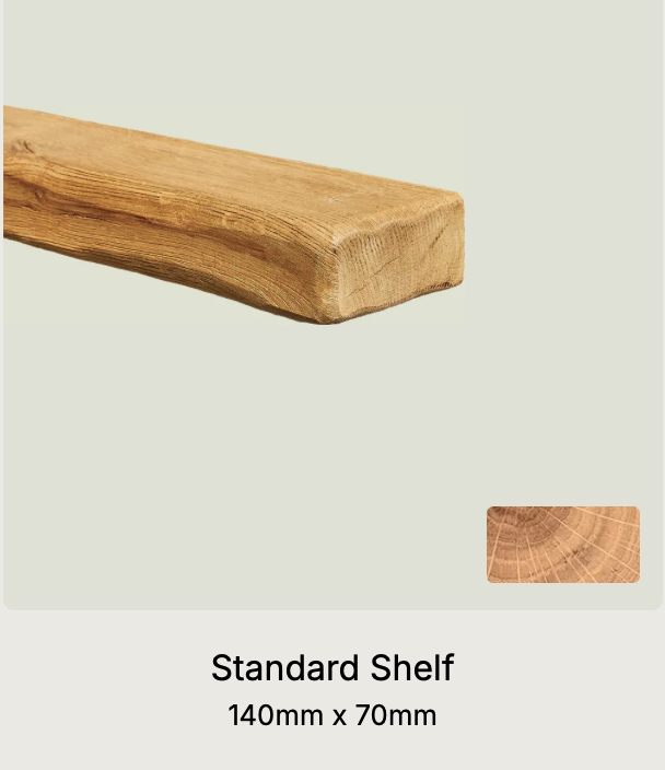 Solid Timber Shelf Beam Range